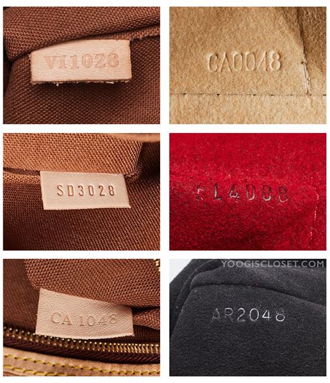 do fake louis vuitton have serial numbers|louis vuitton code chart.